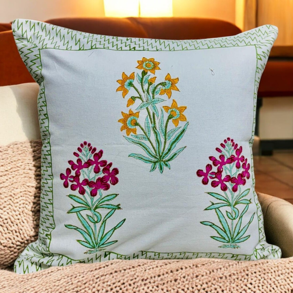 Block cushion covers