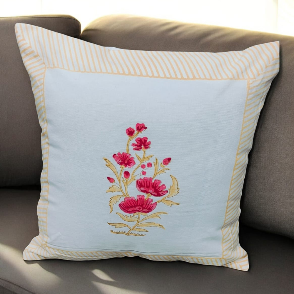 Anokhi quilted cushion cover