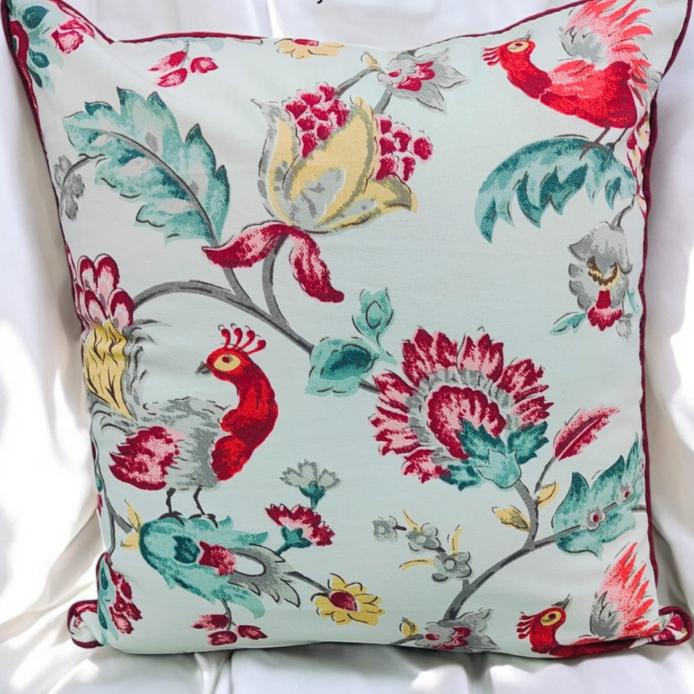 Anokhi quilted cushion cover