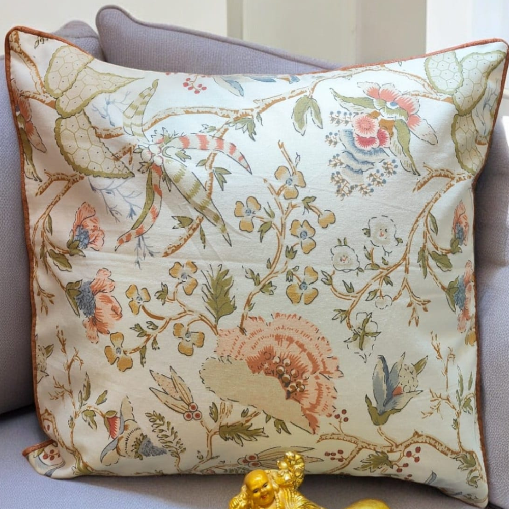 Anokhi quilted cushion cover