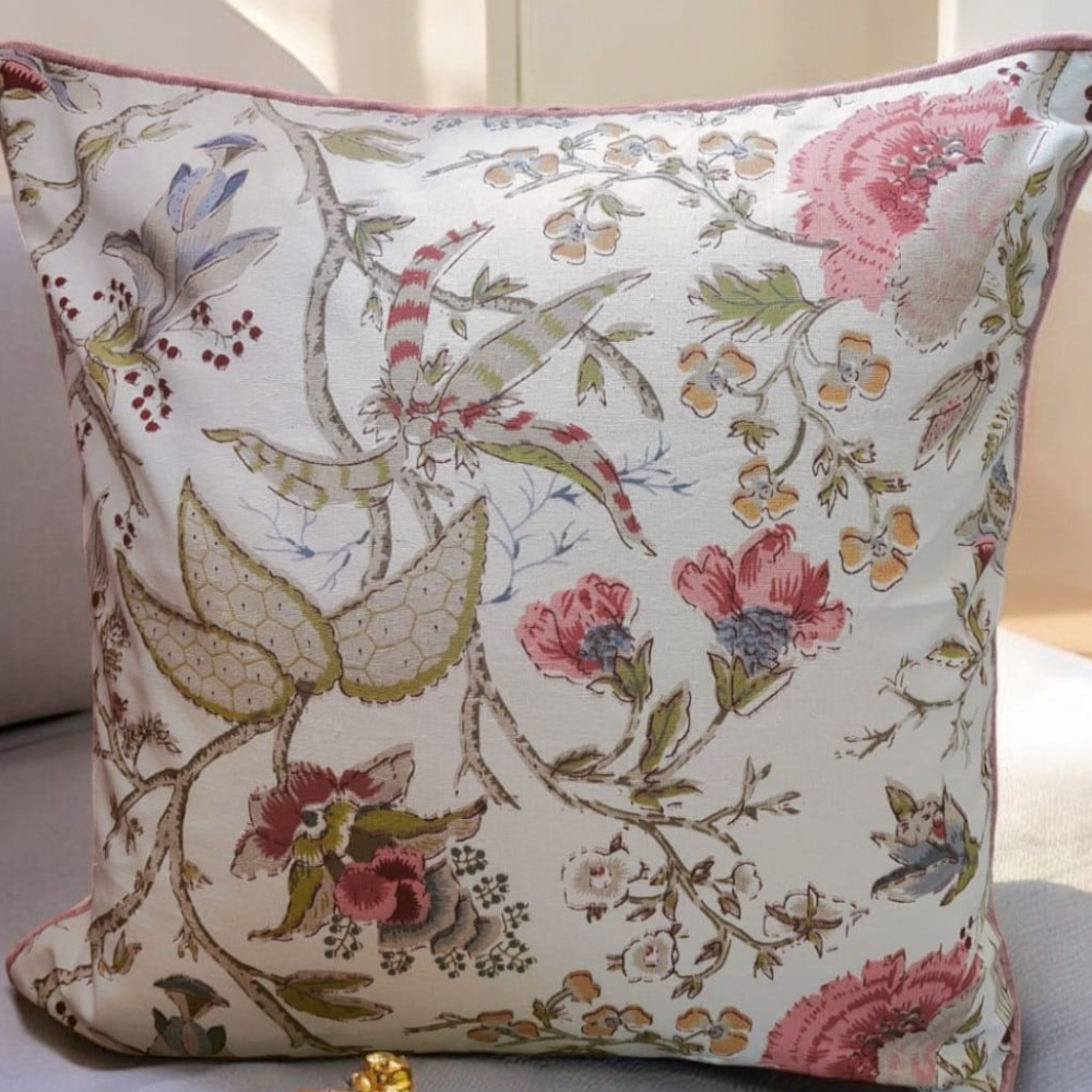 Anokhi quilted cushion cover