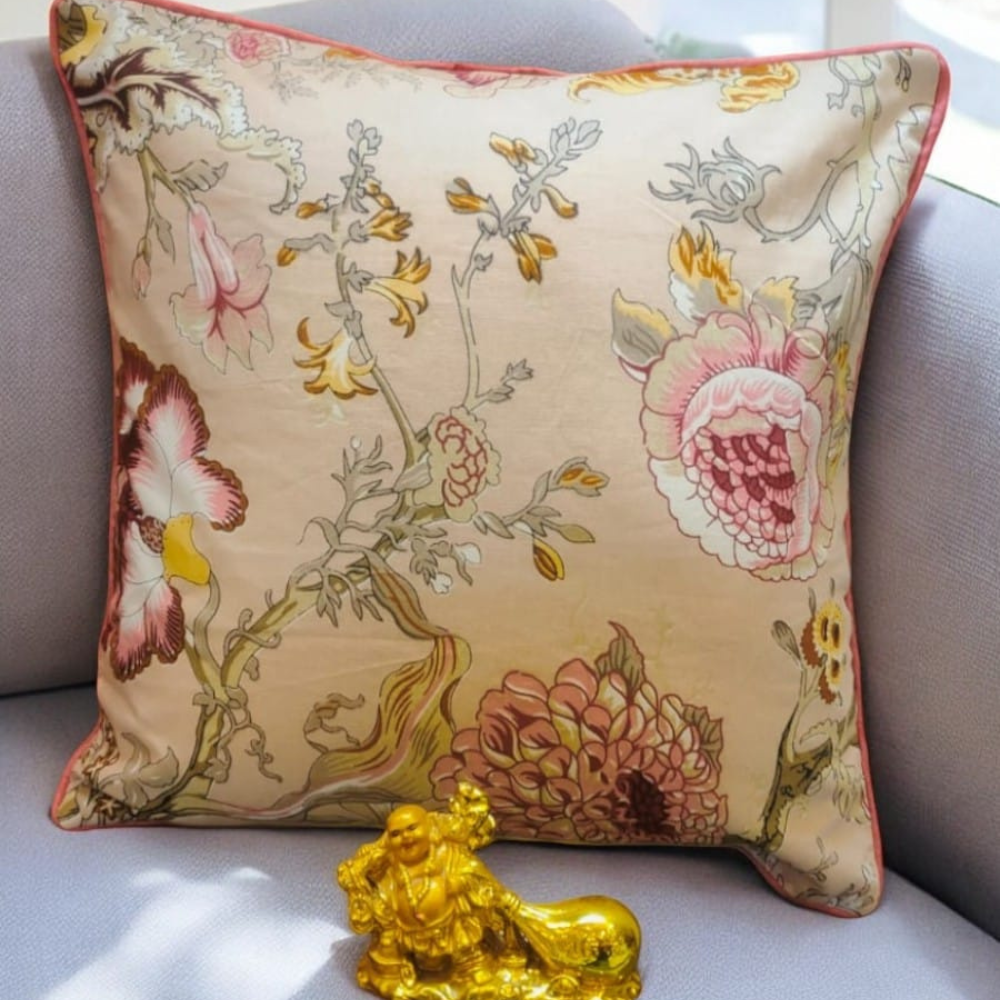 Anokhi quilted cushion cover