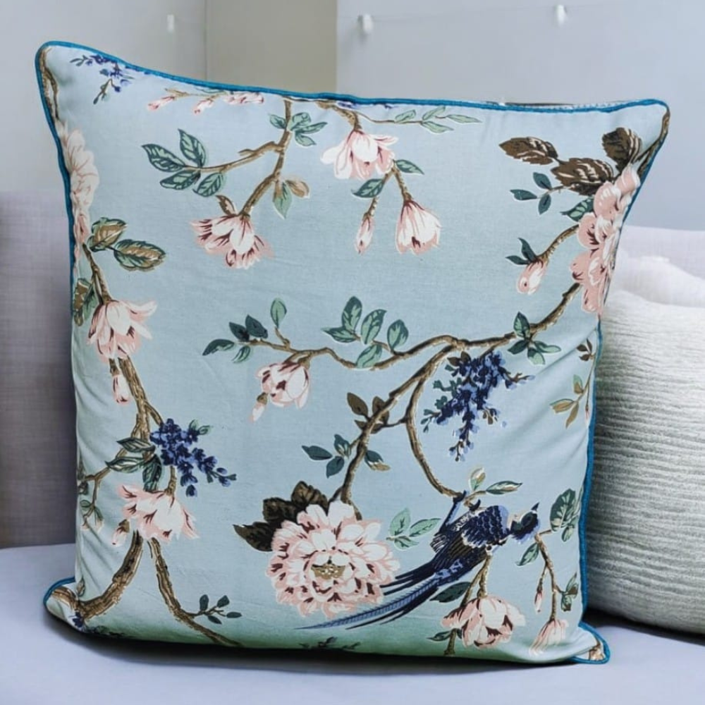 Anokhi quilted cushion cover