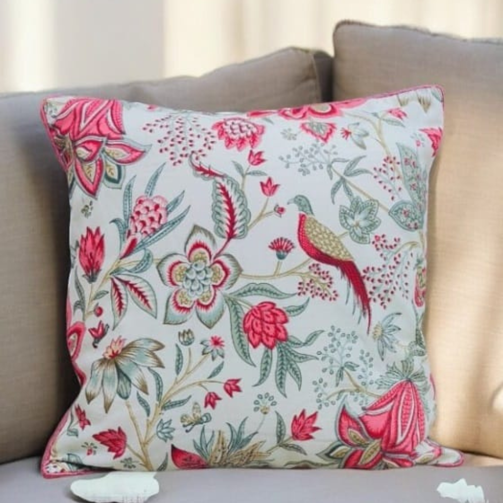 Anokhi quilted cushion cover