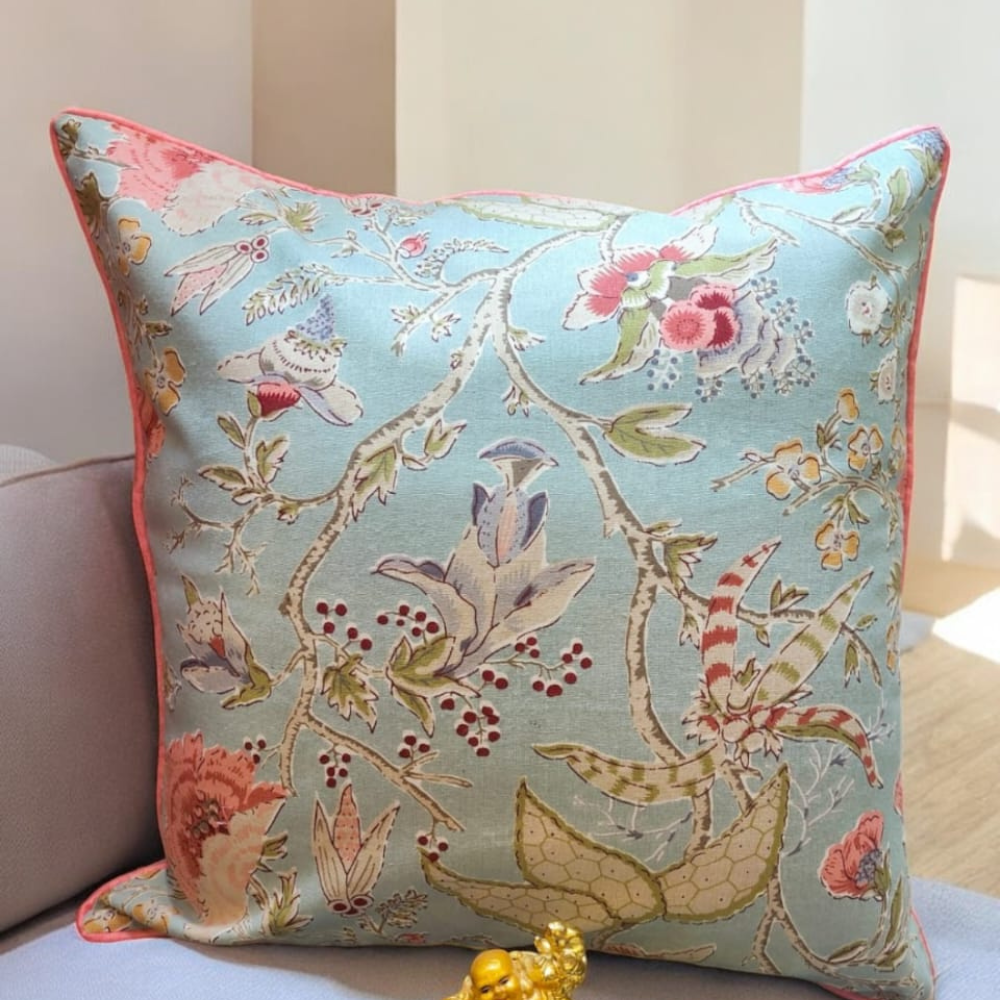 Anokhi quilted cushion cover