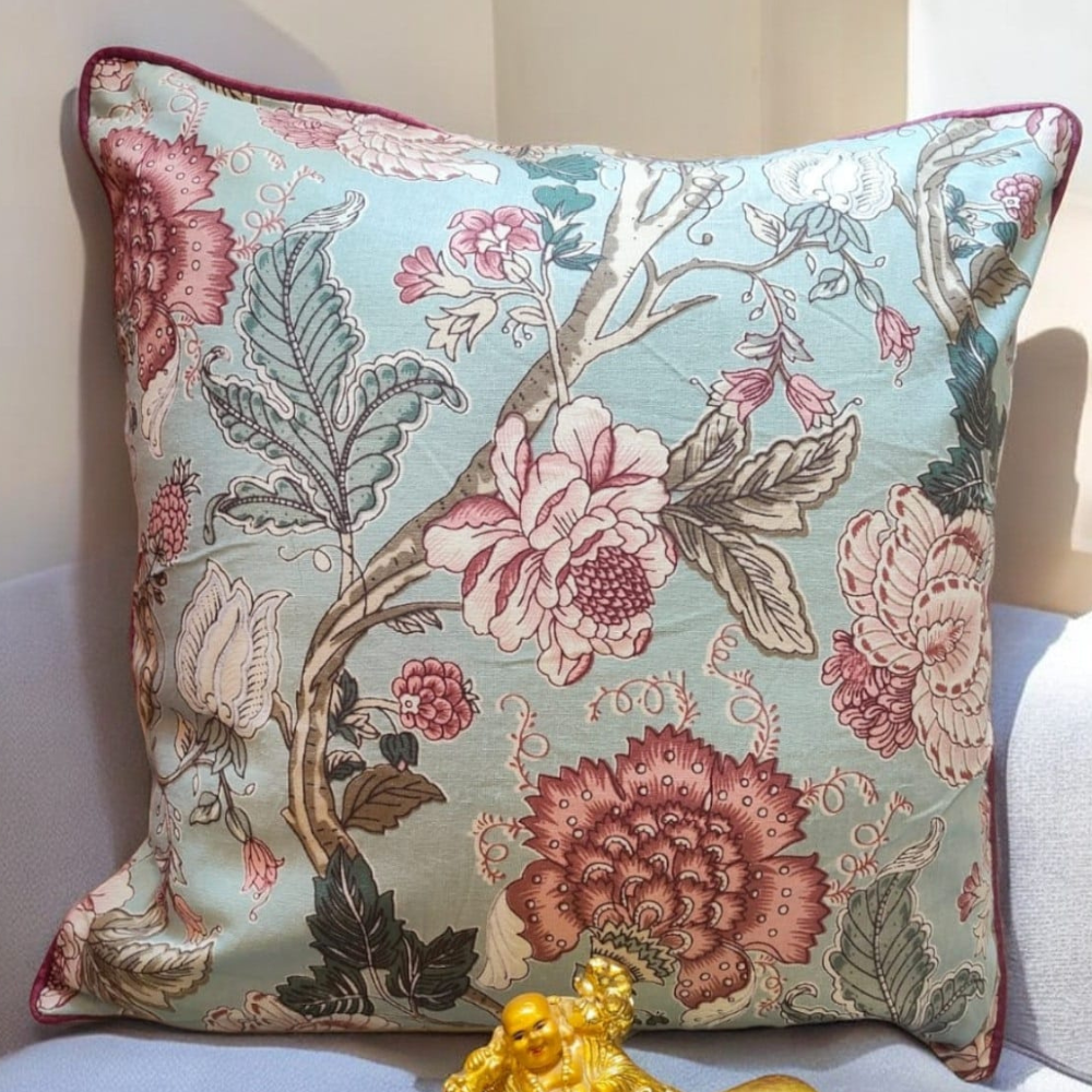Anokhi quilted cushion cover