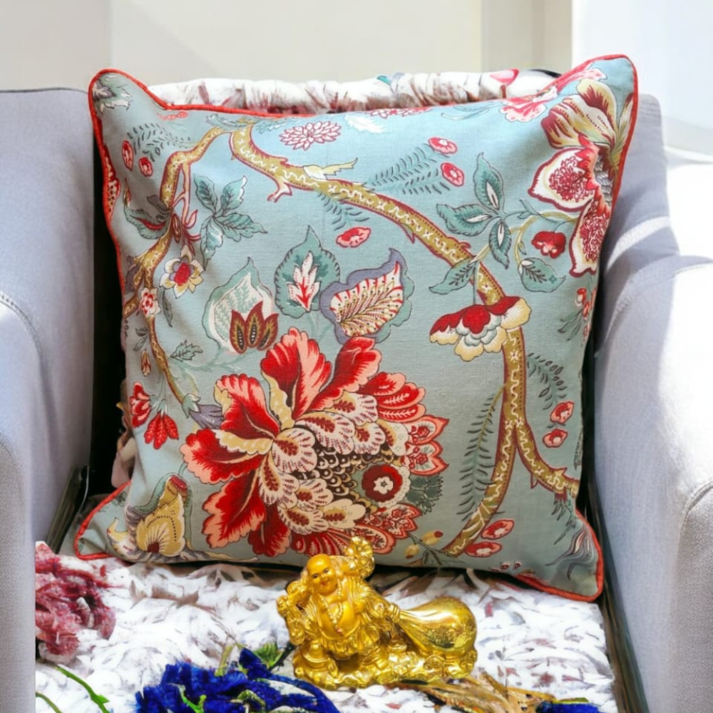 Anokhi quilted cushion cover