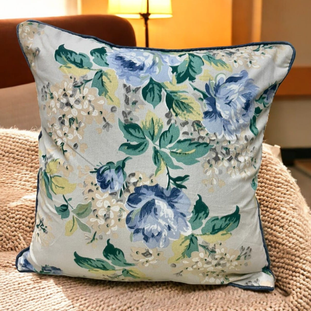 Anokhi quilted cushion cover
