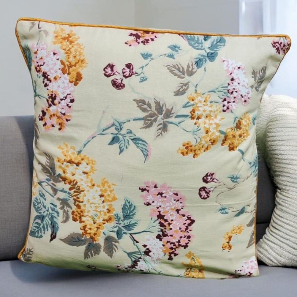 Anokhi plain cushion cover