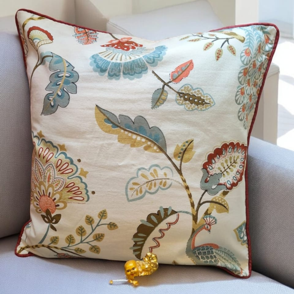 Anokhi quilted cushion cover