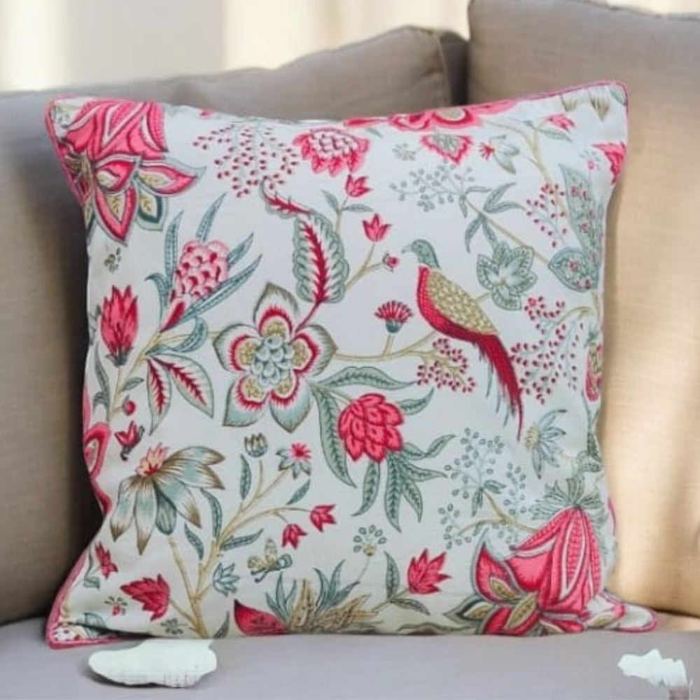 Anokhi plain cushion cover