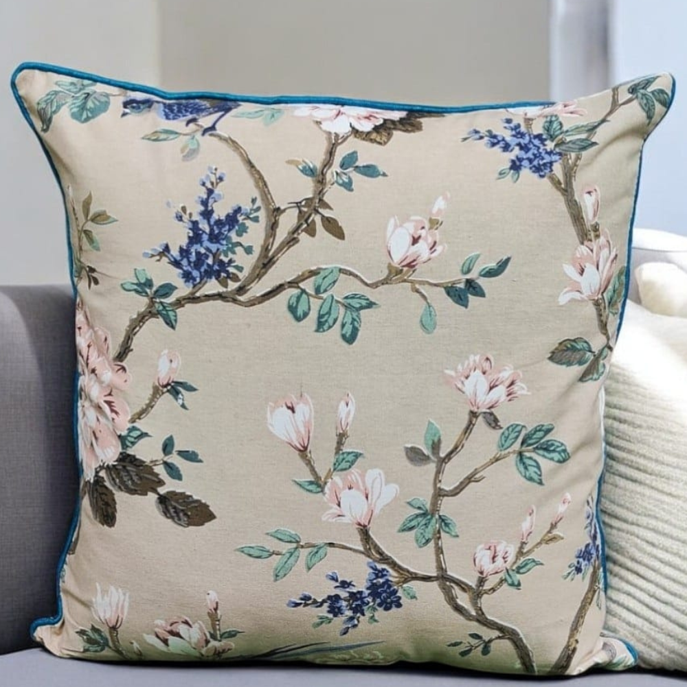 Anokhi quilted cushion cover