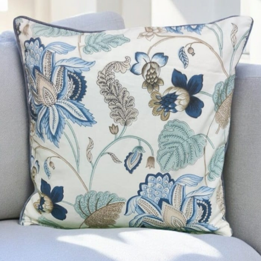 Anokhi plain cushion cover