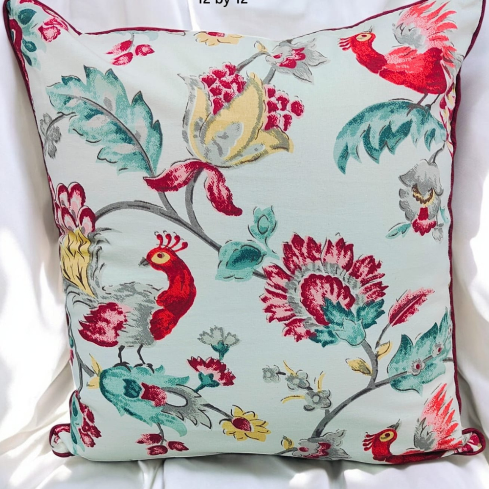 Anokhi quilted cushion cover