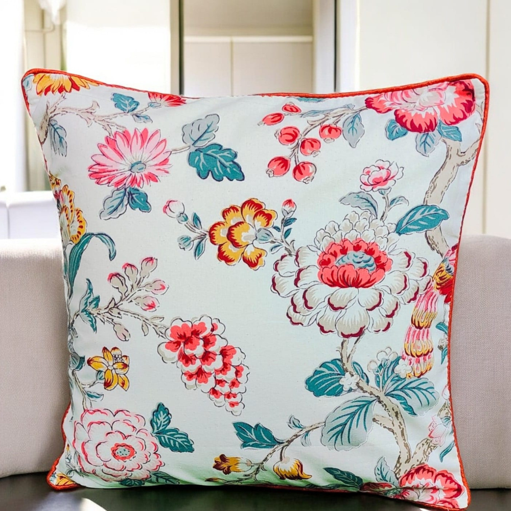 Anokhi quilted cushion cover