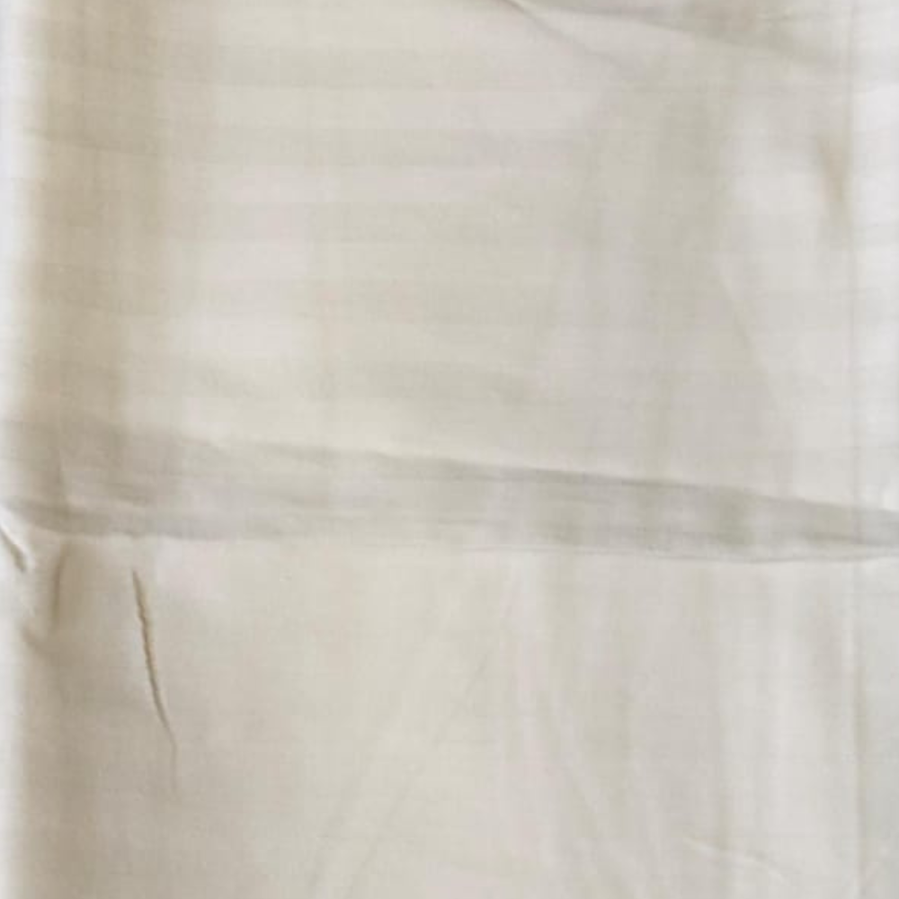 White plain Stripes Single