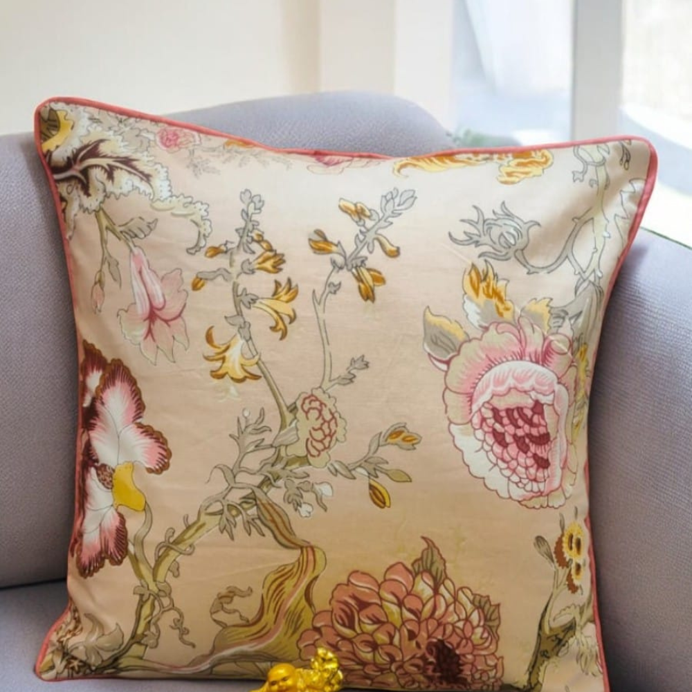 Anokhi plain cushion cover