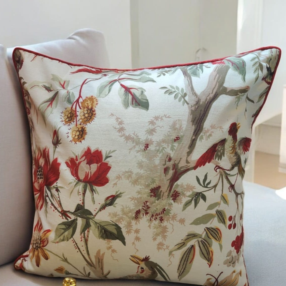 Anokhi quilted cushion cover