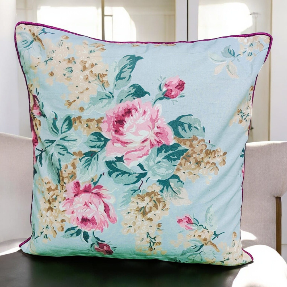 Anokhi plain cushion cover