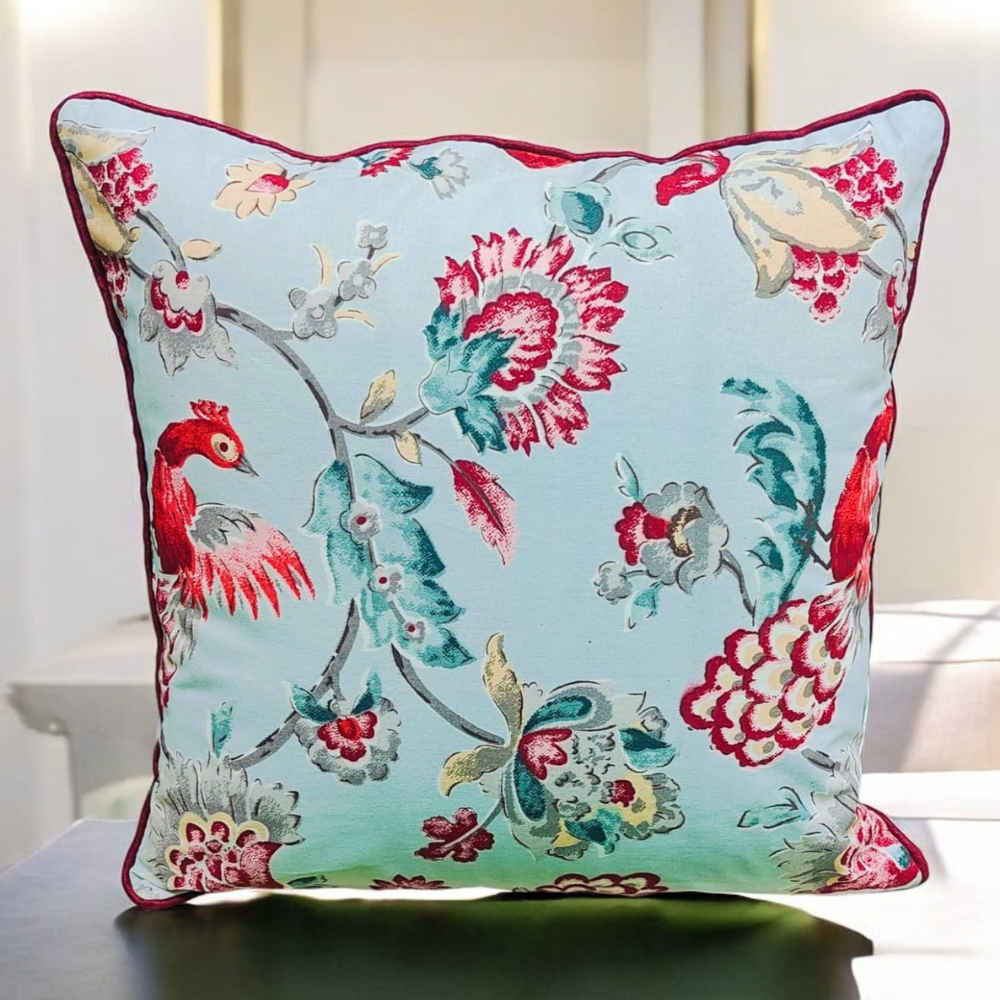 Anokhi plain cushion cover